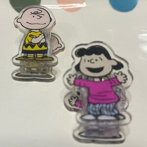 Peanuts Character Stationary Clips